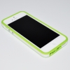 Чехлы для apple BUMPER Green-Clear 5G FOR IPHONE