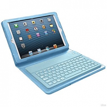 Аксессуары для планшетов BLUETOOTH KEYBOARD CASE FOR iPAD MINI TURQUOISE