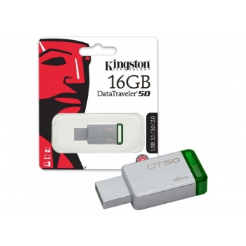 USB флэш KINGSTON 16GB DATATRAVELER 50 (DT50/16GB)