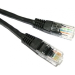 Кабели и переходники CABLEXPERT LAN PATCH CORD 0.5M (PP12-0.5M/BK)