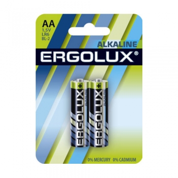 Аксессуары IT ERGOLUX ALKALINE AA (LR6 BL-2)