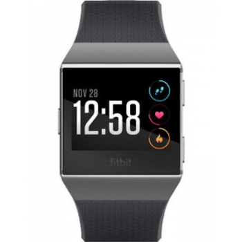 FITBIT IONIC WATCH CHARCOAL / SMOKE GRAY ONE SIZE ( S & L INCLUDED ) FB503GYBK