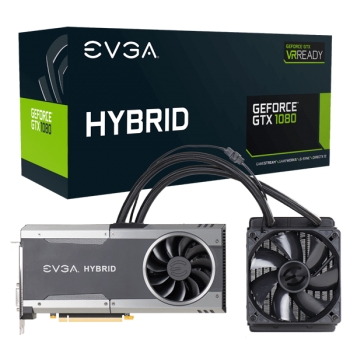 Видеокарты EVGA GEFORCE GTX 1080 HYBRID (08G-P4-6188-KR) (БУ)