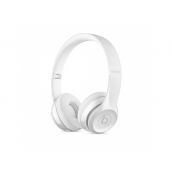 Наушники BEATS SOLO 3 WIRELESS HEAPHONES GLOSS WHITE (MNEP2) (БЕЗ КОРОБКИ БУ)