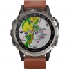 Smart часы GARMIN D2 DELTA AVIATOR WATCH WITH BROWN LEATHER BAND 47mm (010-01988-30)