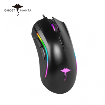 Мышки GHOST MANTA GAMING MOUSE WIRED PC ERGONOMIC RGB USB GAME GAMER MICE, 4000 DPI