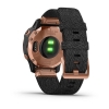 Smart часы GARMIN FENIX 6S SAPPHIRE ROSE GOLDTONE WITH HEATHERED BLACK NYLON BAND, NORTH (010-02159-36)