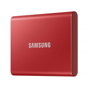 SAMSUNG SSDT7 PORTABLE 2TB RED (MU-PC2T0R)